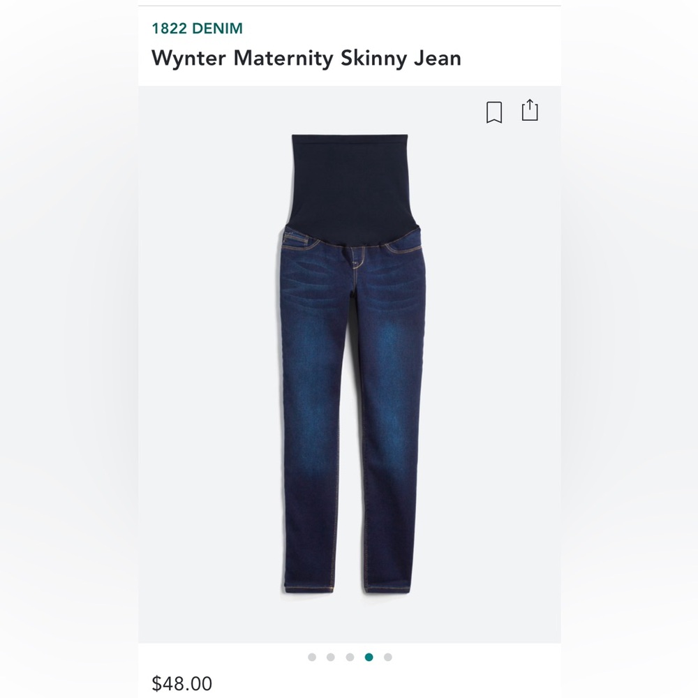 1822 Wynter Maternity skinny jean